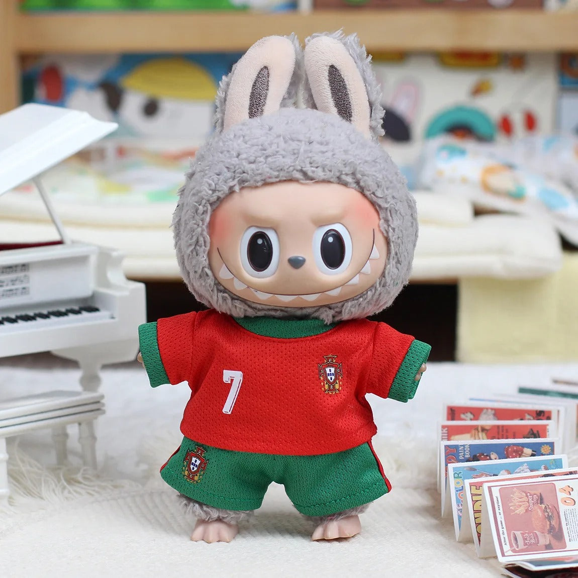 Labubu Ronaldo Portogallo