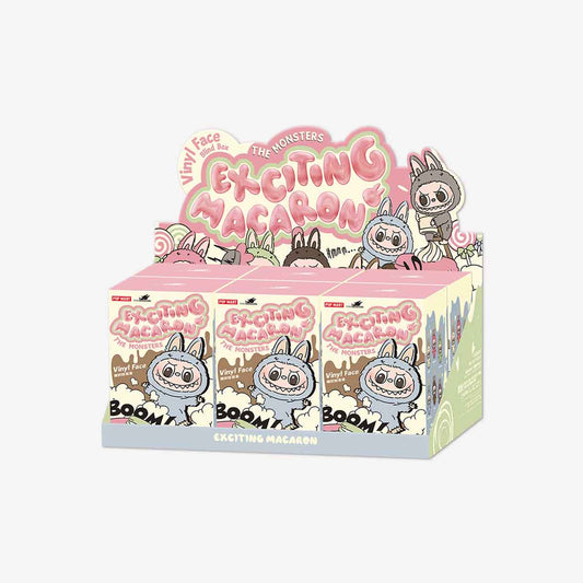 THE MONSTERS - Emozionante faccia in vinile Macaron - Set completo