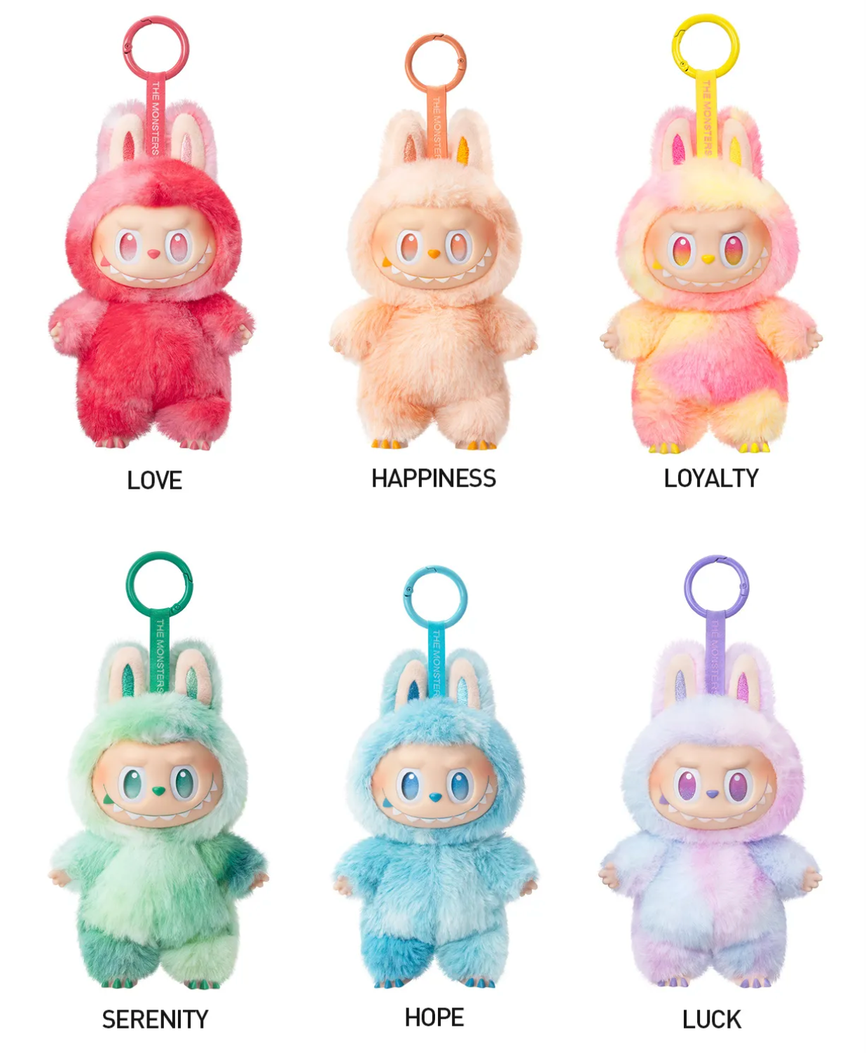 THE MONSTERS Big into Energy Series-Vinyl Plush Pendant Blind Box